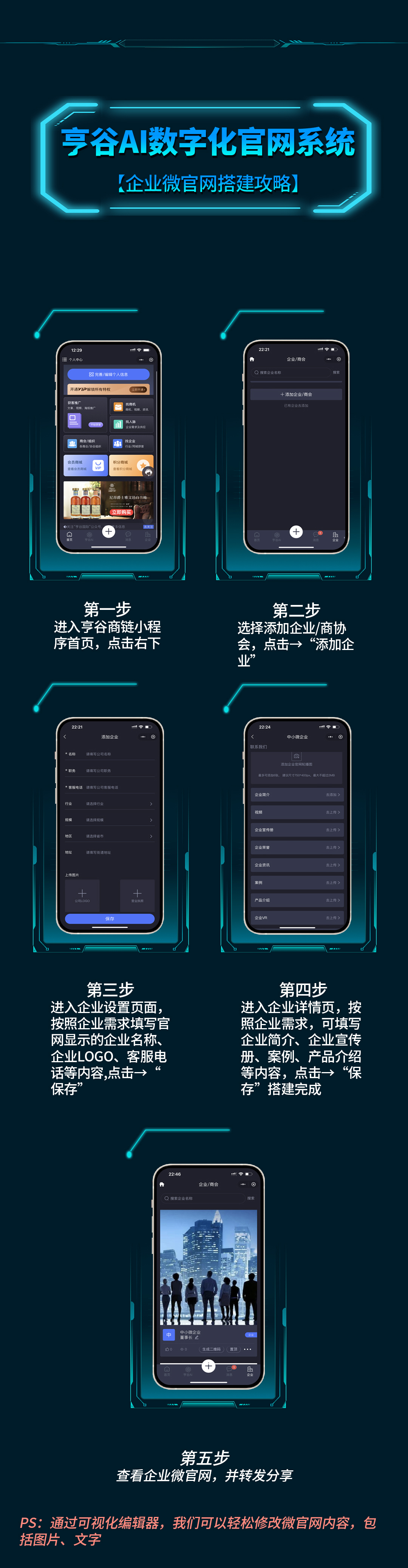 免费搭建官网